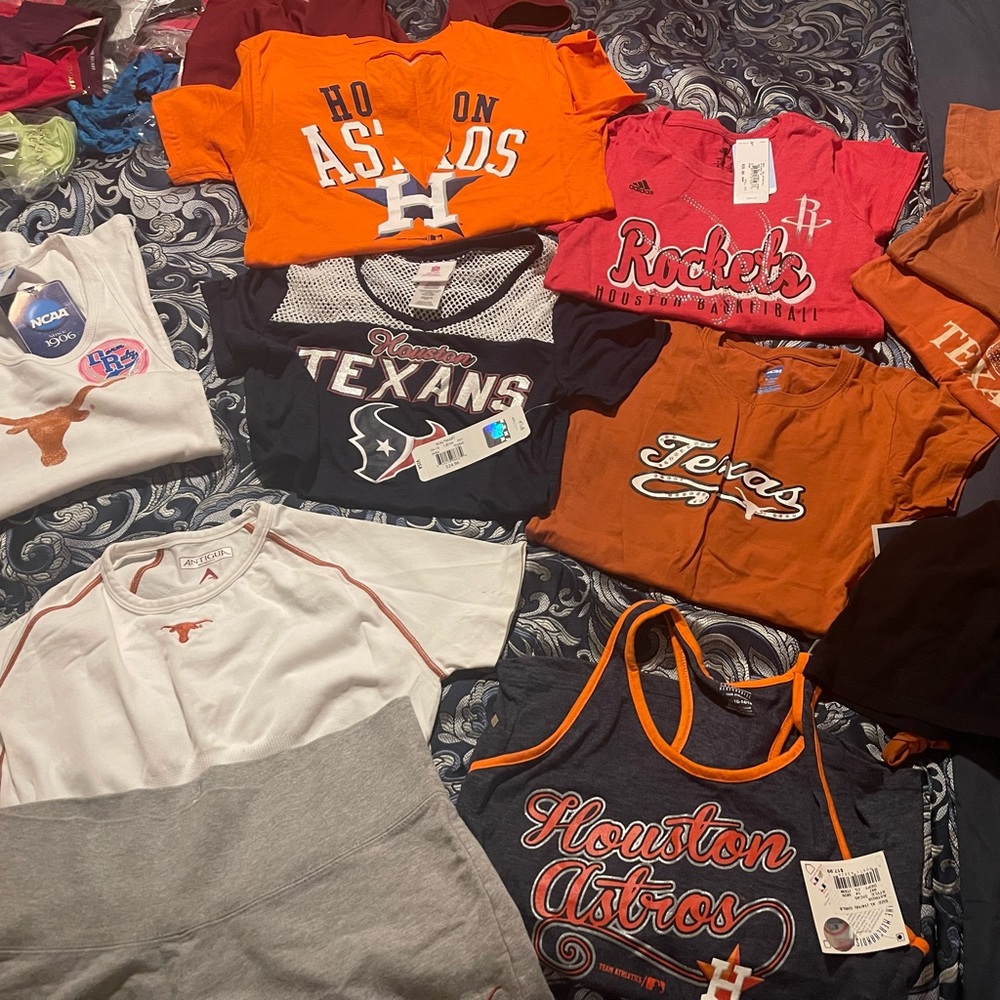 All included: Longhorn, Texans, Rockets